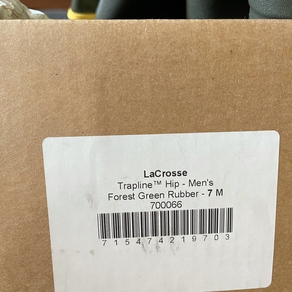 LaCrosse Men's Trapline 32-Inches Hip Waders Rubber - Picture 8 of 9